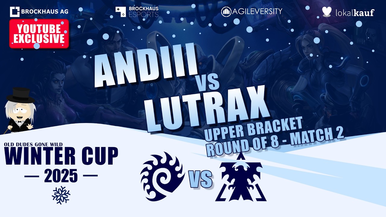 Winter Cup 2025 - UB RO 8 - Match 2 - AnDiii vs Lutrax