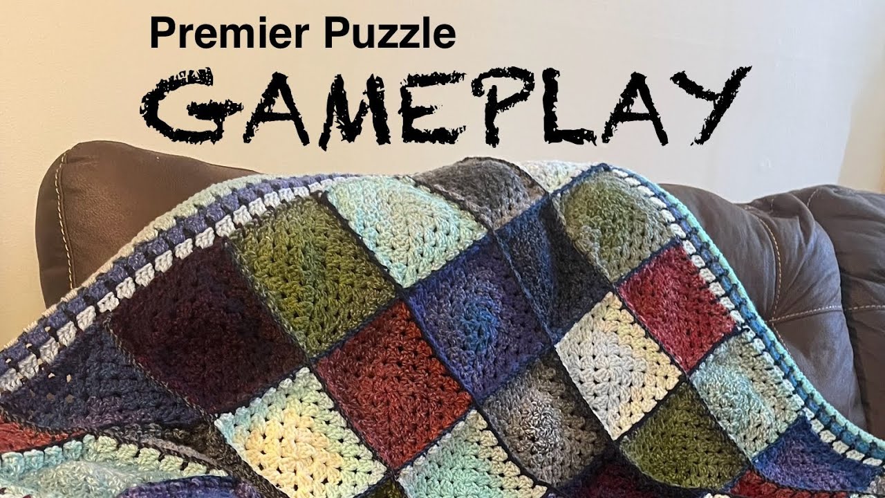 TUTORIAL: PREMIER PUZZLE “GAMEPLAY” THROW! EASY! (Left hand Crochet)