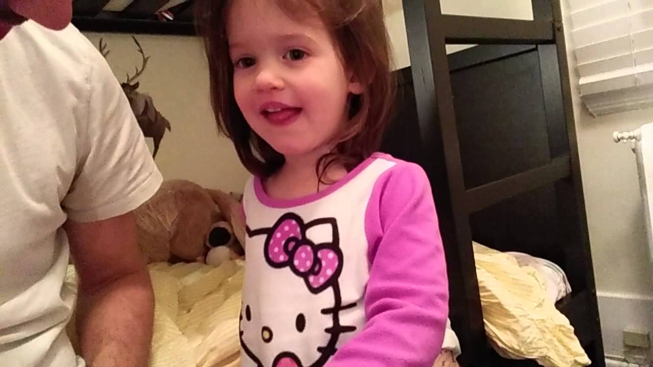 My Daughter imitating Donald Trump