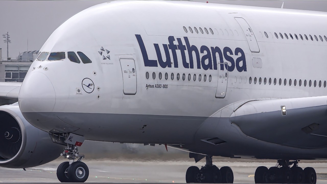 4K BIG PLANES TAKEOFF and LANDING at MUNICH AIRPORT - PLANESPOTTING A380 A330 777 787 767