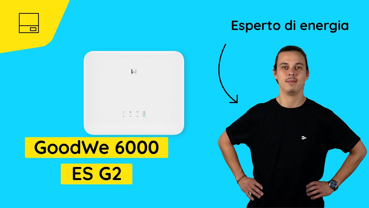 Inverter ibrido GoodWe - Serie ES G2: il prodotto in 2 minuti