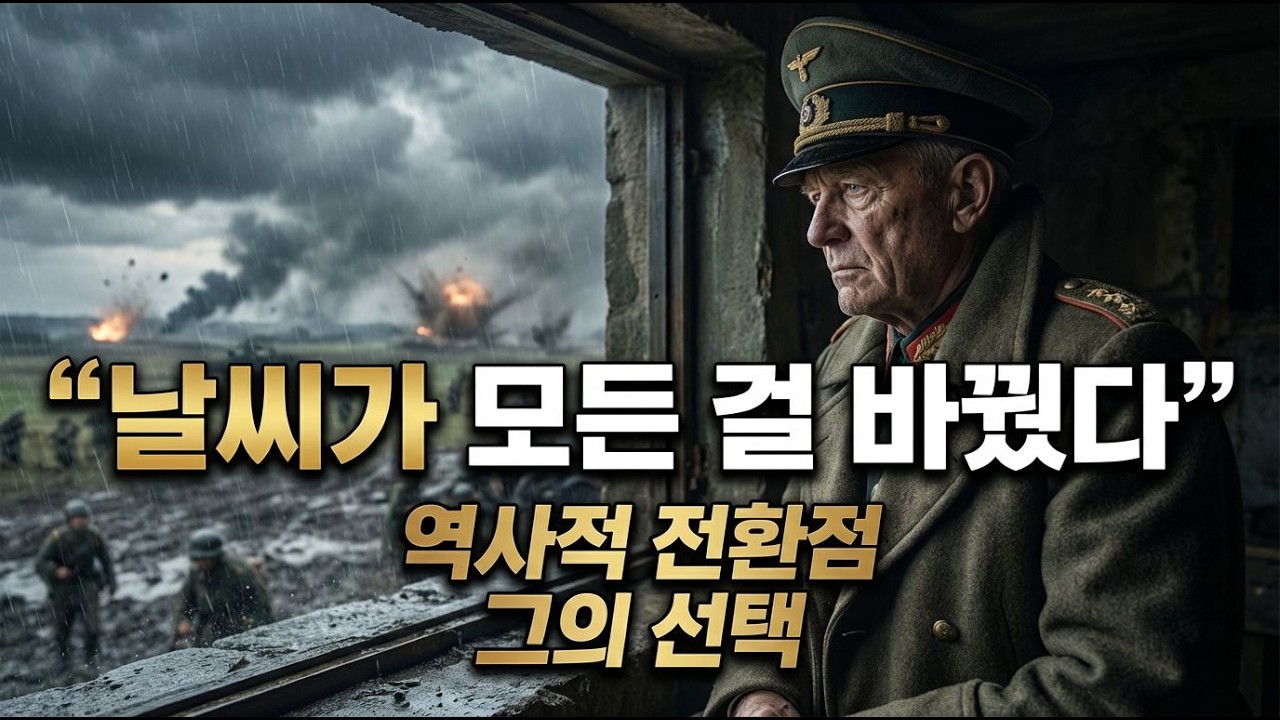 세계 2차 대전의 전환점이 된 한 인물, 그의 선택이 가져온 역사적 영향
