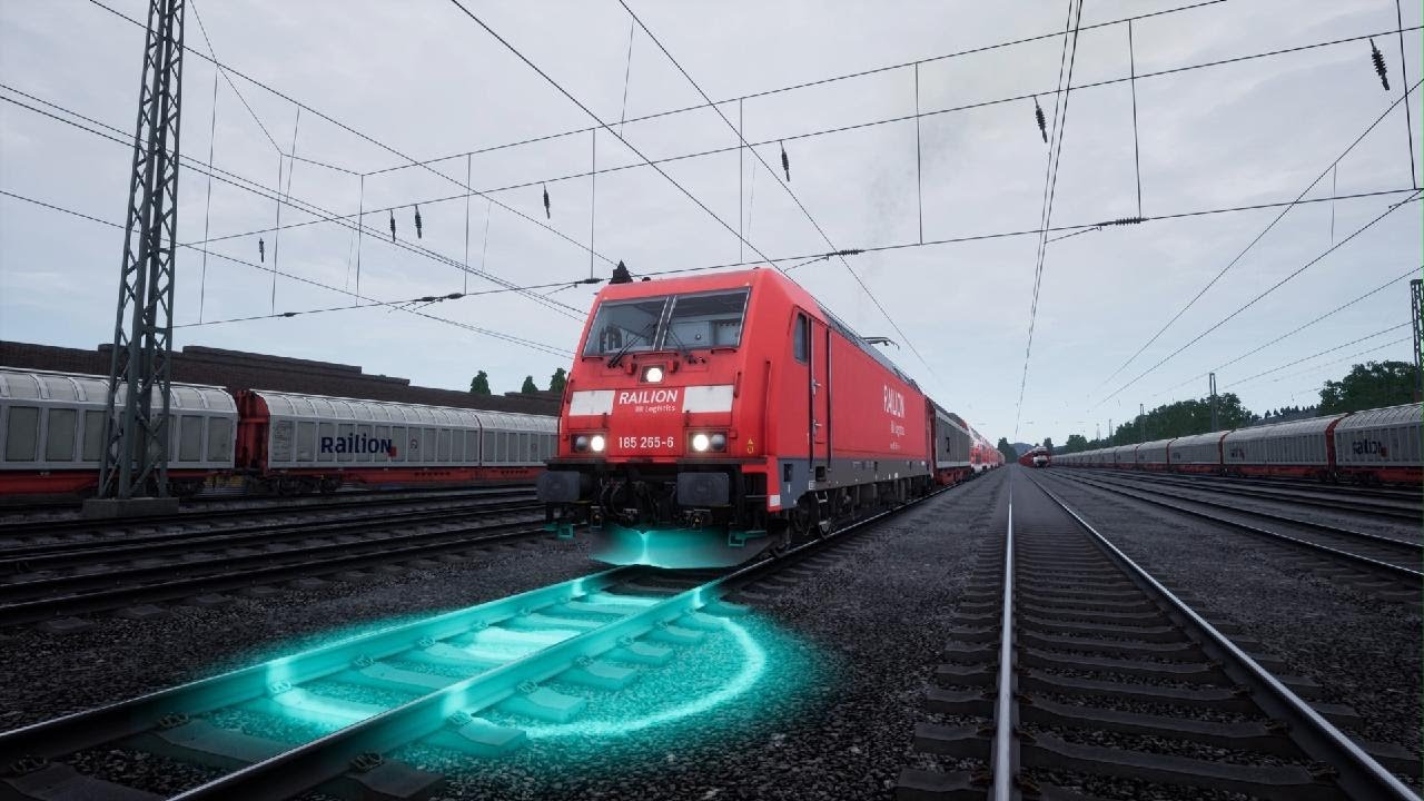 TSW6_Szenario:Doppelstockwagen-Lieferung_Strecke:Main-Spessert-Bahn_Fahrzeug_BR185.2DB