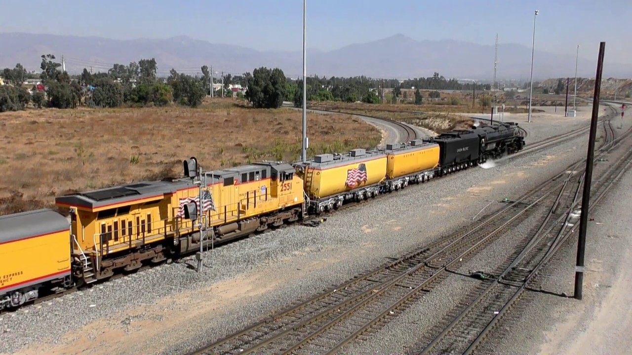 UP 4014 Big Boy Steam Locomotive in Southern California (ALL Catches)