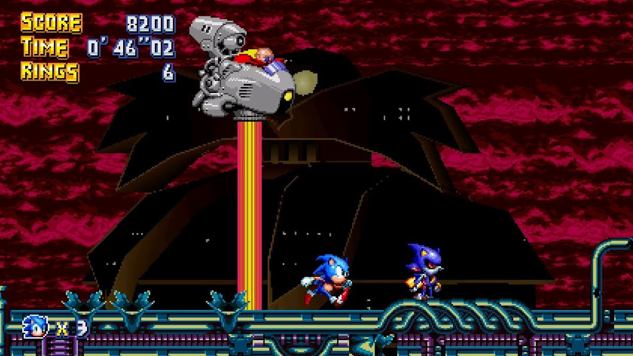 Sonic Mania Mod - Robotnik & Metal Sonic Boss Battle Release
