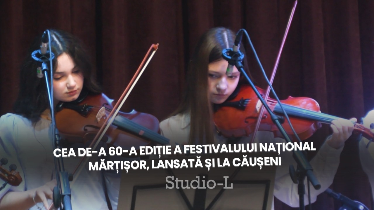 Cea de-a 60-a ediție a Festivalului Național Mărțișor, lansată și la Căușeni