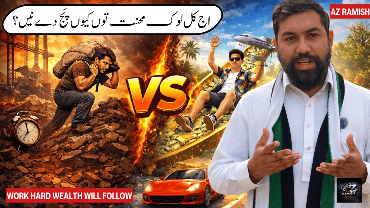 Ajj Log Mahnat Kolo Q Pajday Nay? | Punjabi Motivational Video | Reality of Success