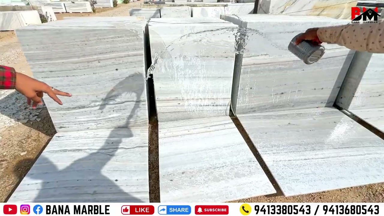 See the true shine and durability of Makrana Marble! You will definitely choose Makrana! #marble ...