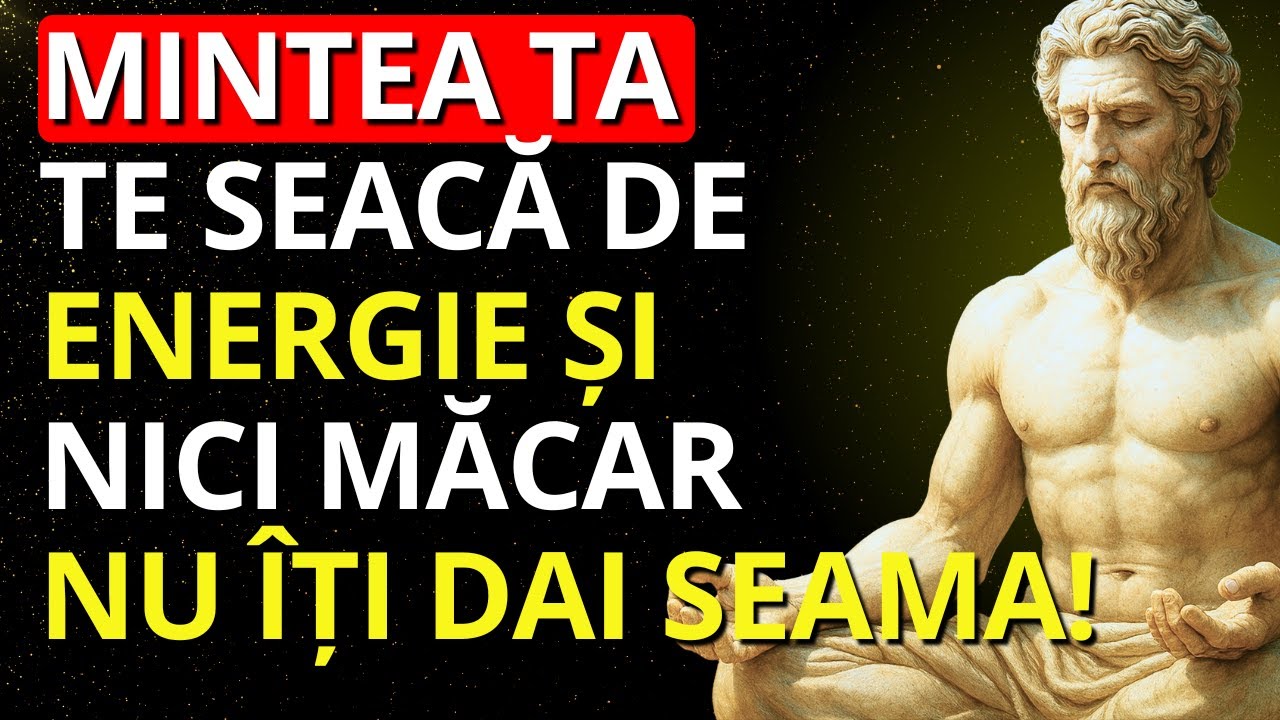 7 COMPORTAMENTE SILENȚIOASE CARE ÎȚI UCID ENERGIA MENTALĂ: STĂPÂNEȘTE-ȚI MINTEA | STOICISM