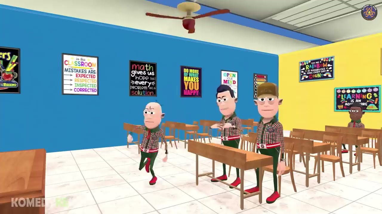 Back To School@KomedyKeKing| स्कूल लाइफ | Teacher vs Students Funny Comedy Video