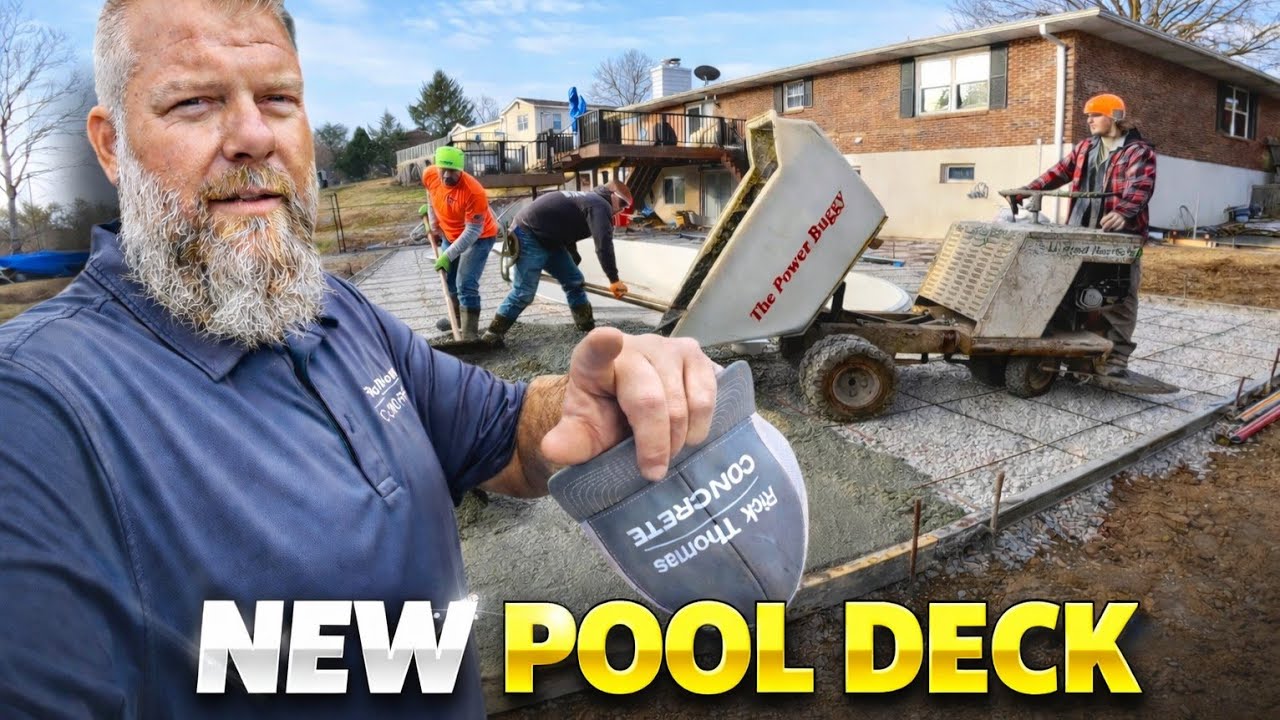 I Left for the Deco-Crete Expo… and The Guys Finished the Pour
