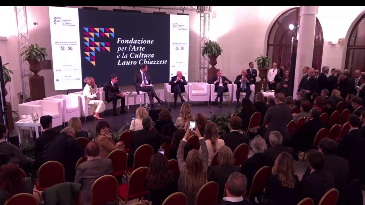 In diretta da Palermo il confronto con il ministro Nordio
