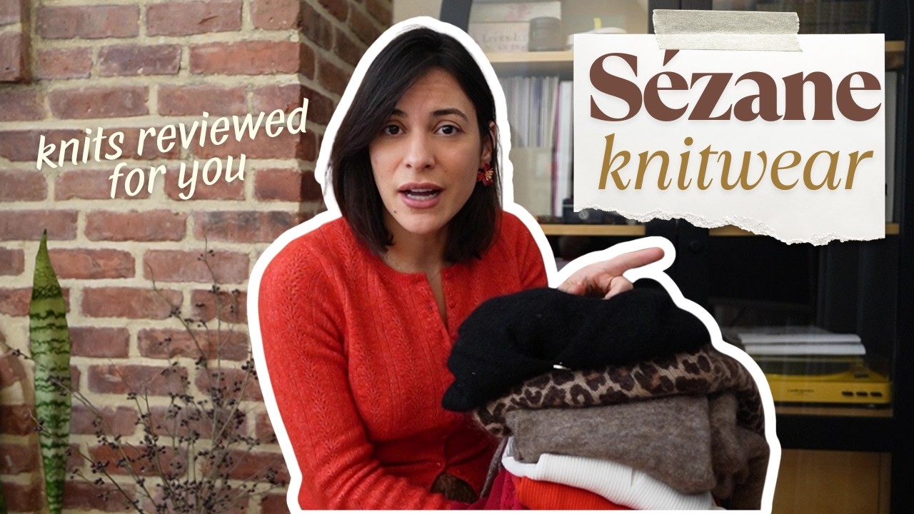 Sezane Knitwear part 2 - Watch before you buy it!