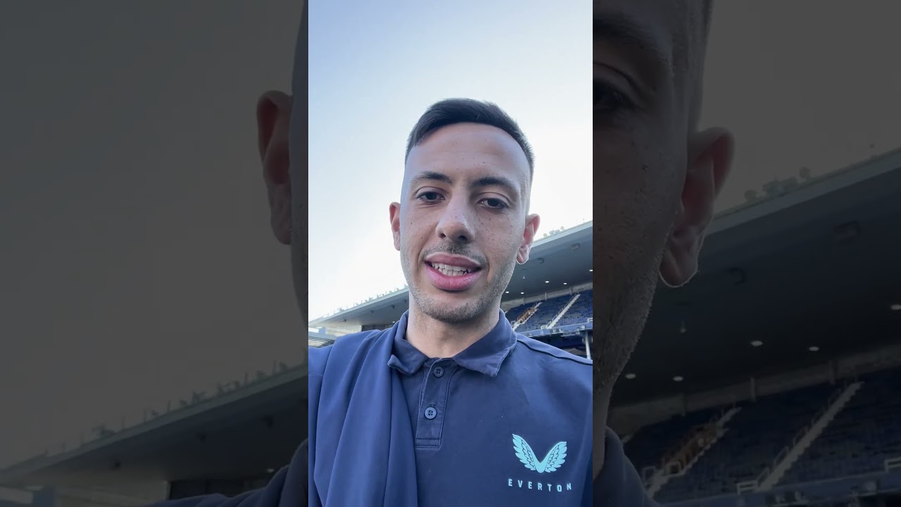 Dwight McNeil after the game 🔵 #like #comment #subscribe