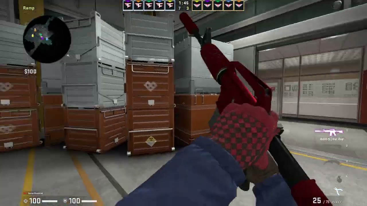 CSGO POV FaZe ropz (20/5) vs Heroic (nuke) @ IEM Katowice 2022