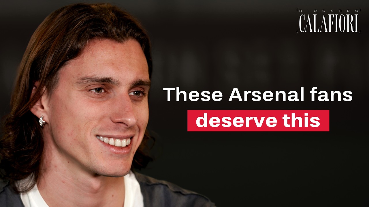 Riccardo Calafiori Reveals Why He Joined Arsenal, How Declan Rice Shocked Him & Arteta’s Impact