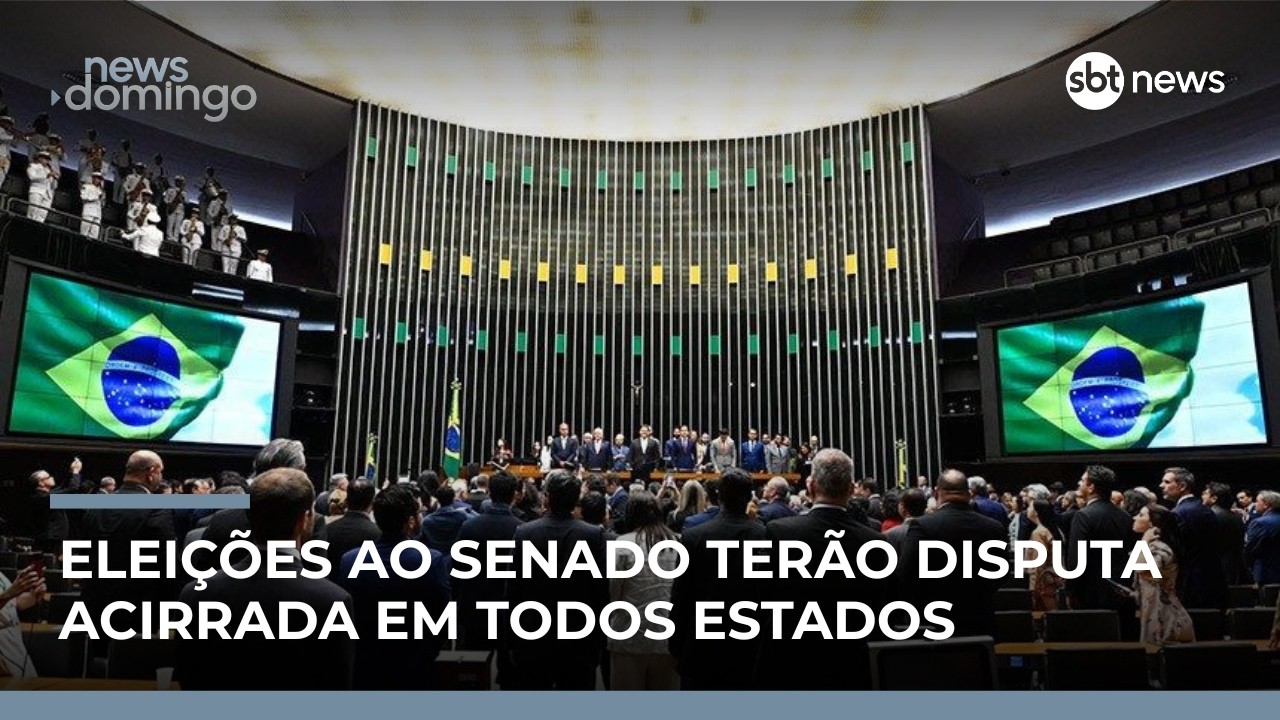 Disputa pelo Senado ganha força com duas vagas por estado | #NewsDomingo