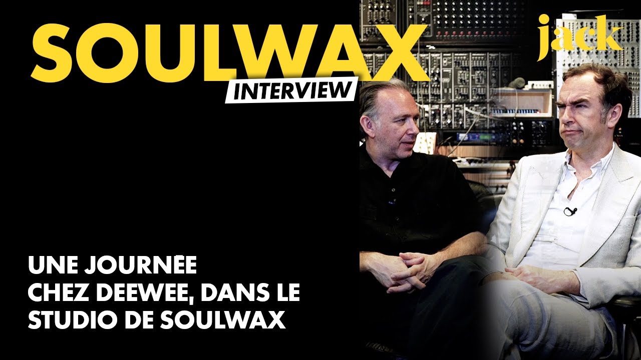 Une journée chez @DEEWEE, dans le studio de @soulwax