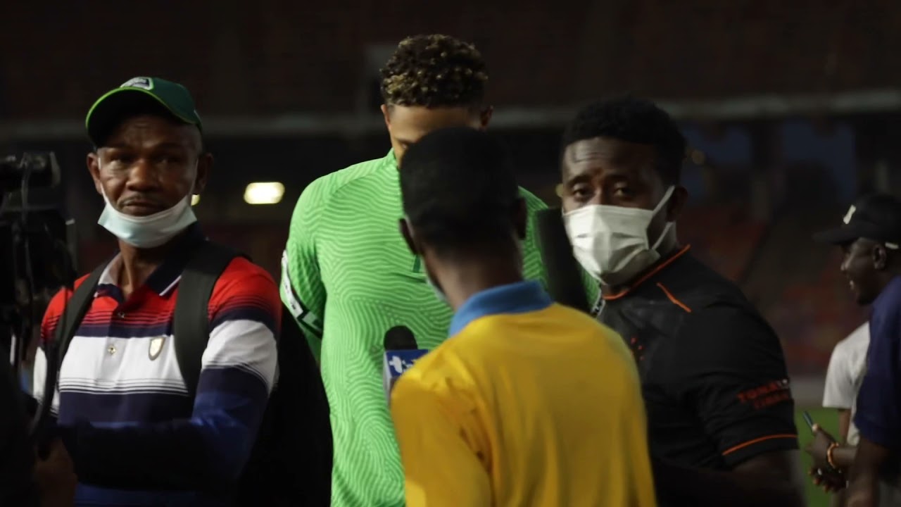 Super Eagles AFCON Training Day 2 at Moshood Abiola Stadium and Interviews with Akpeyi and Maduka