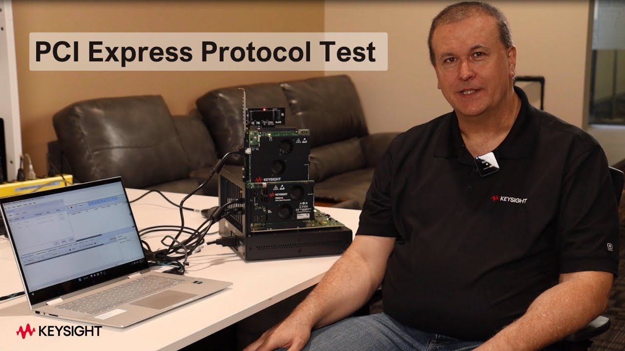 Demonstration of Keysight's  PCI Express® 5.0 analyzer and exerciser