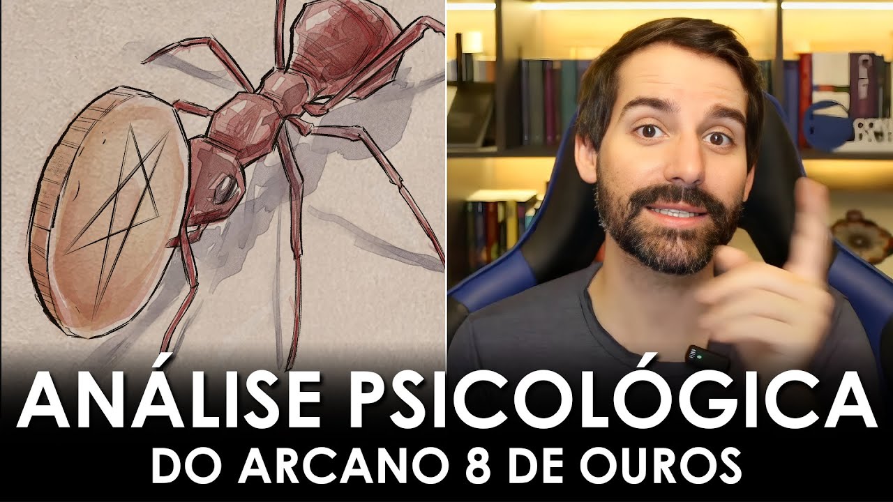 Análise Psicológica do 8 de Ouros no Tarot CDH