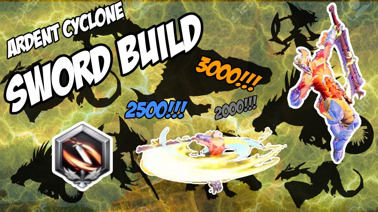 Dauntless // New Sword Build // Ardent Cyclone Build // Dauntless Builds 2022