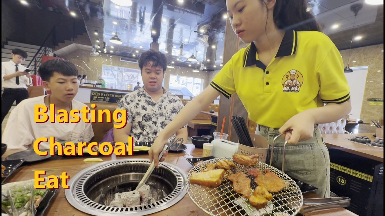 Ultimate Charcoal Grill Feast 🦪 Mr. Seafood BBQ Buffet