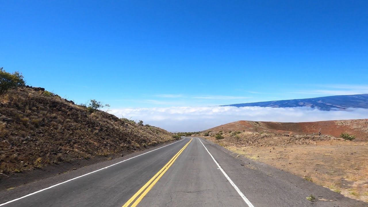 [Virtual Roadtrip] Mauna Kea Visitor Center to Saddle Road, Big Island, Hawaii