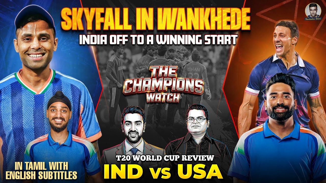 Skyfall at Wankhede 🌧️| IND vs USA | T20 WC Review