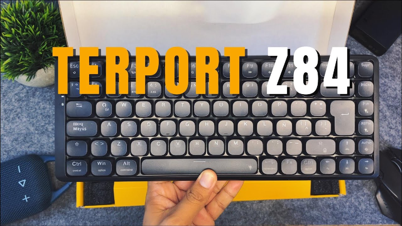 Un teclado Low Profile 75% - Terport Z84 (unboxing y review)