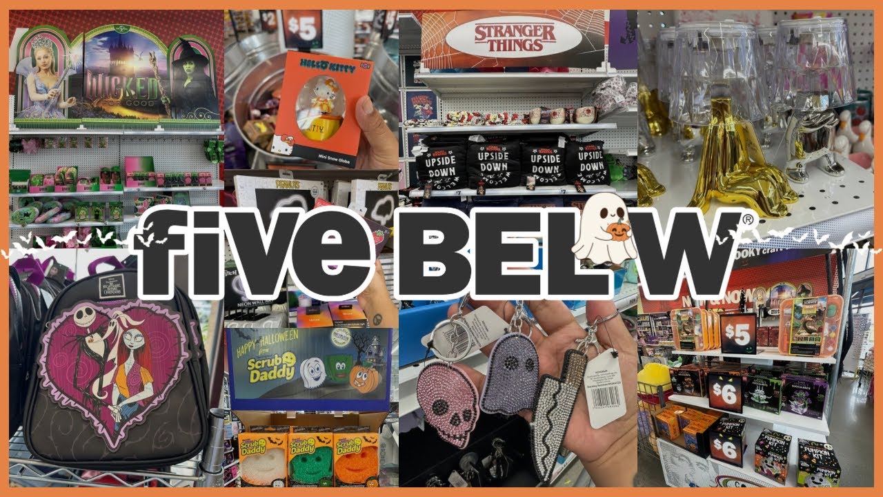 👻 NEW FiVe BeLoW TRENDING Finds 🤯👀 #fivebelow #halloween #swaysdeals 