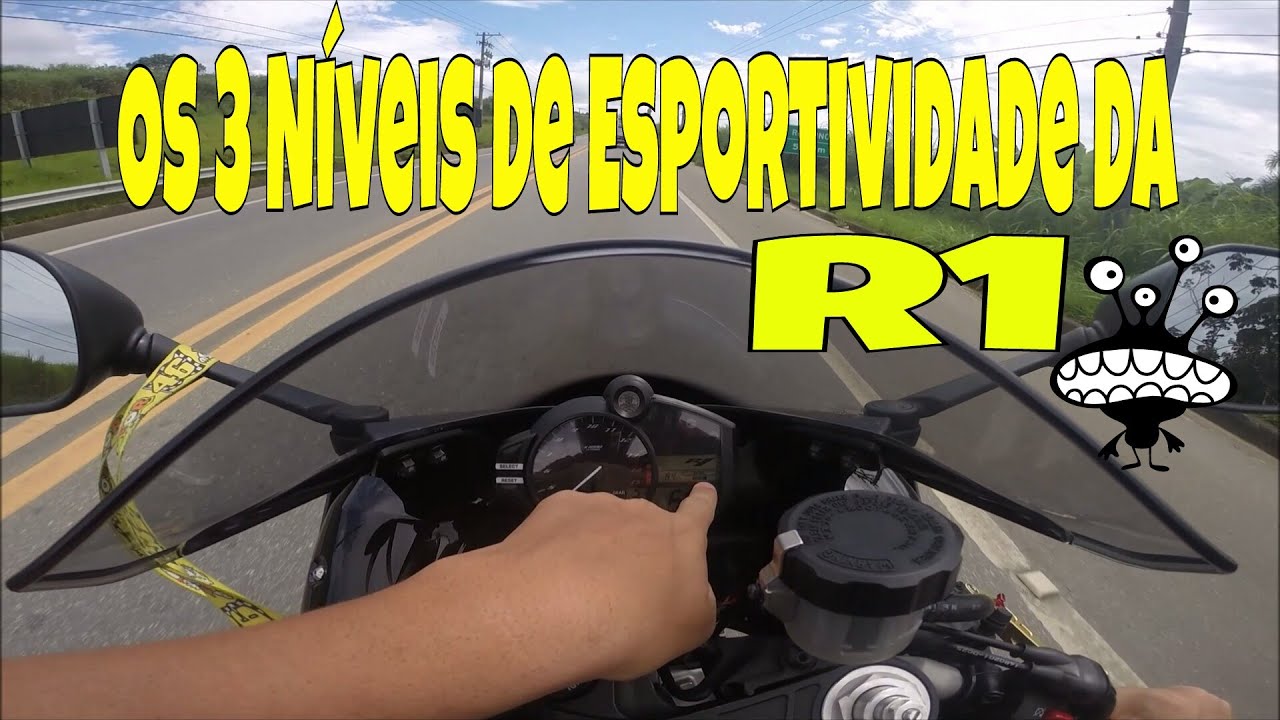 Rodolfinho da Z- Explicando a Esportividade em tr&ecirc;s Tons da R1.