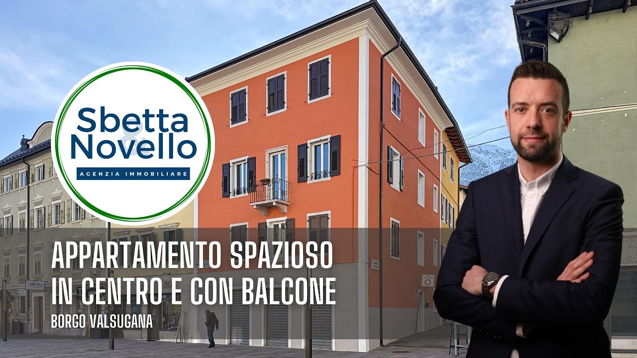 BORGO VALSUGANA &ndash; SPAZIOSO, IN CENTRO E CON BALCONE