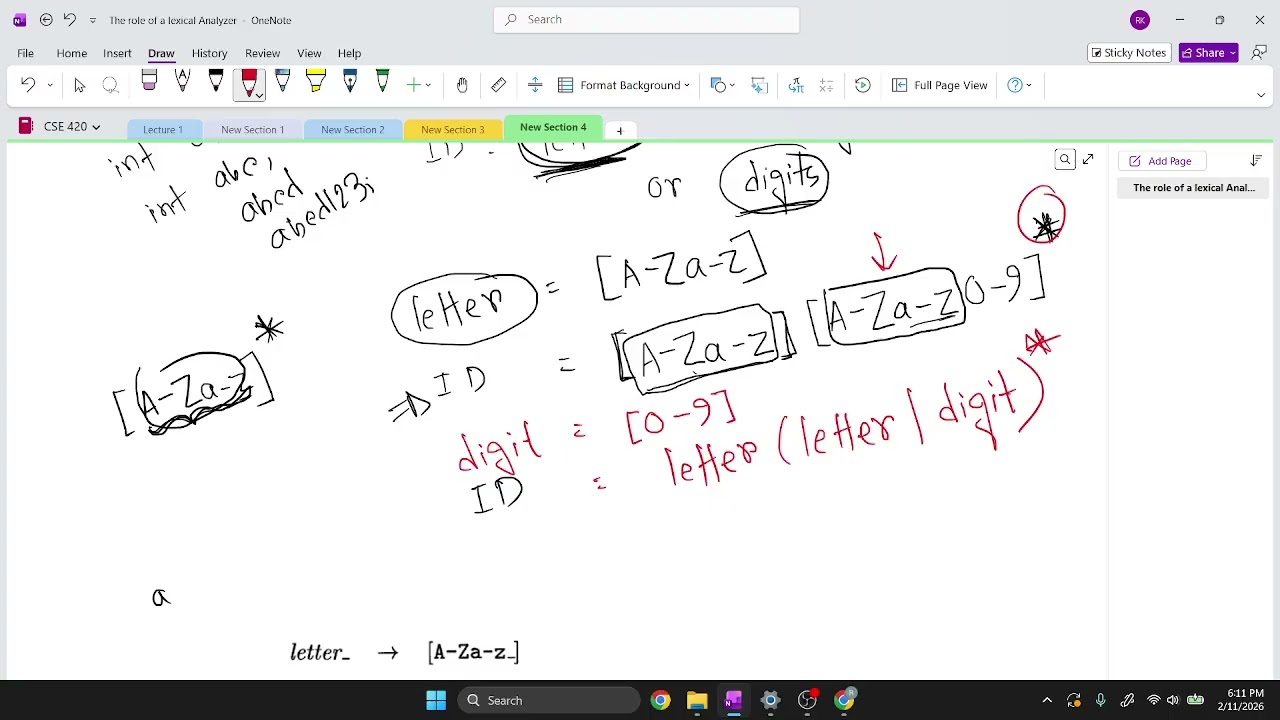 Lecture 7 Lexical Analyzer Part 3