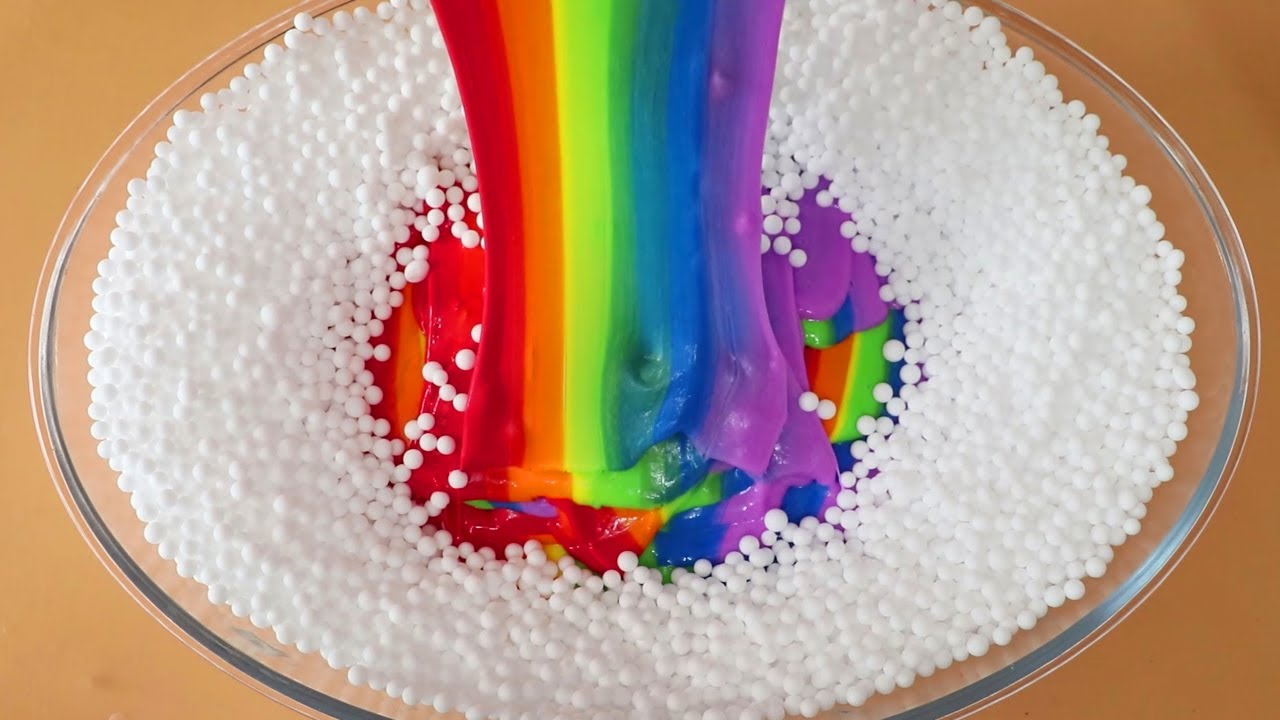 Slime Coloring Compilation with CLAY,Glitter !! Most Satisfying Slime Video★ASMR★#ASMR​
