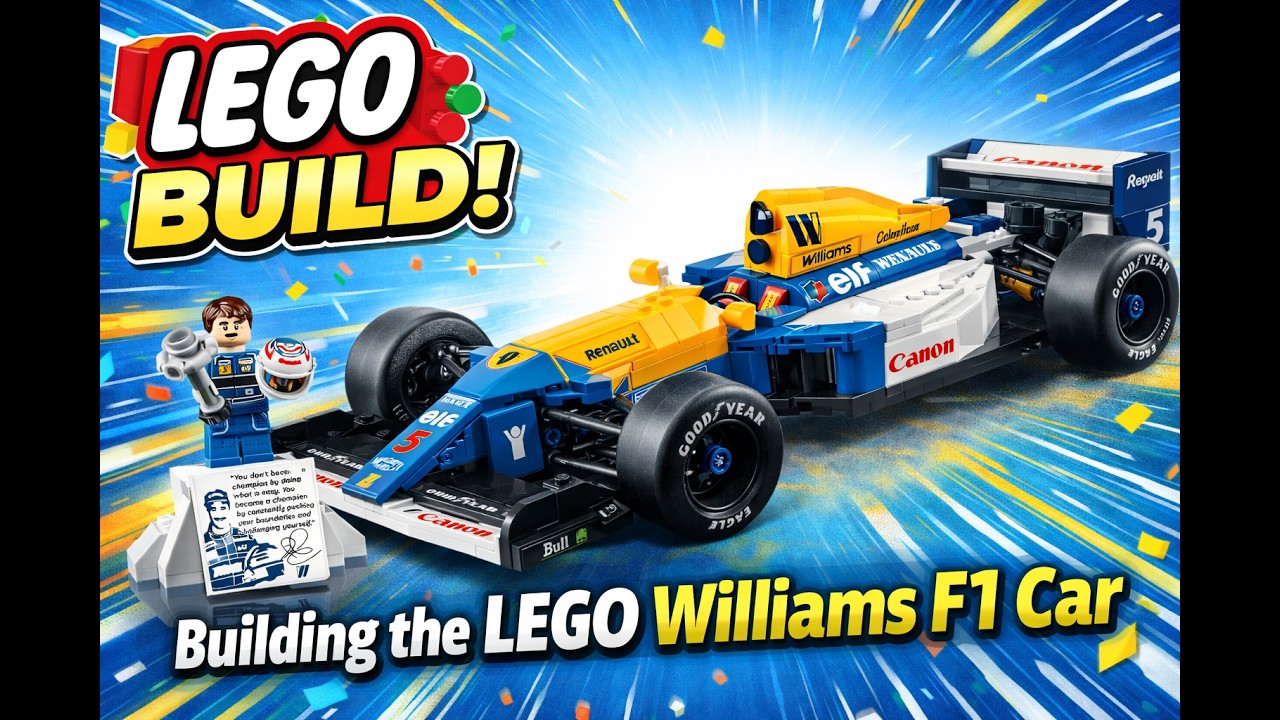 This LEGO Williams F1 Car Is Pure Perfection