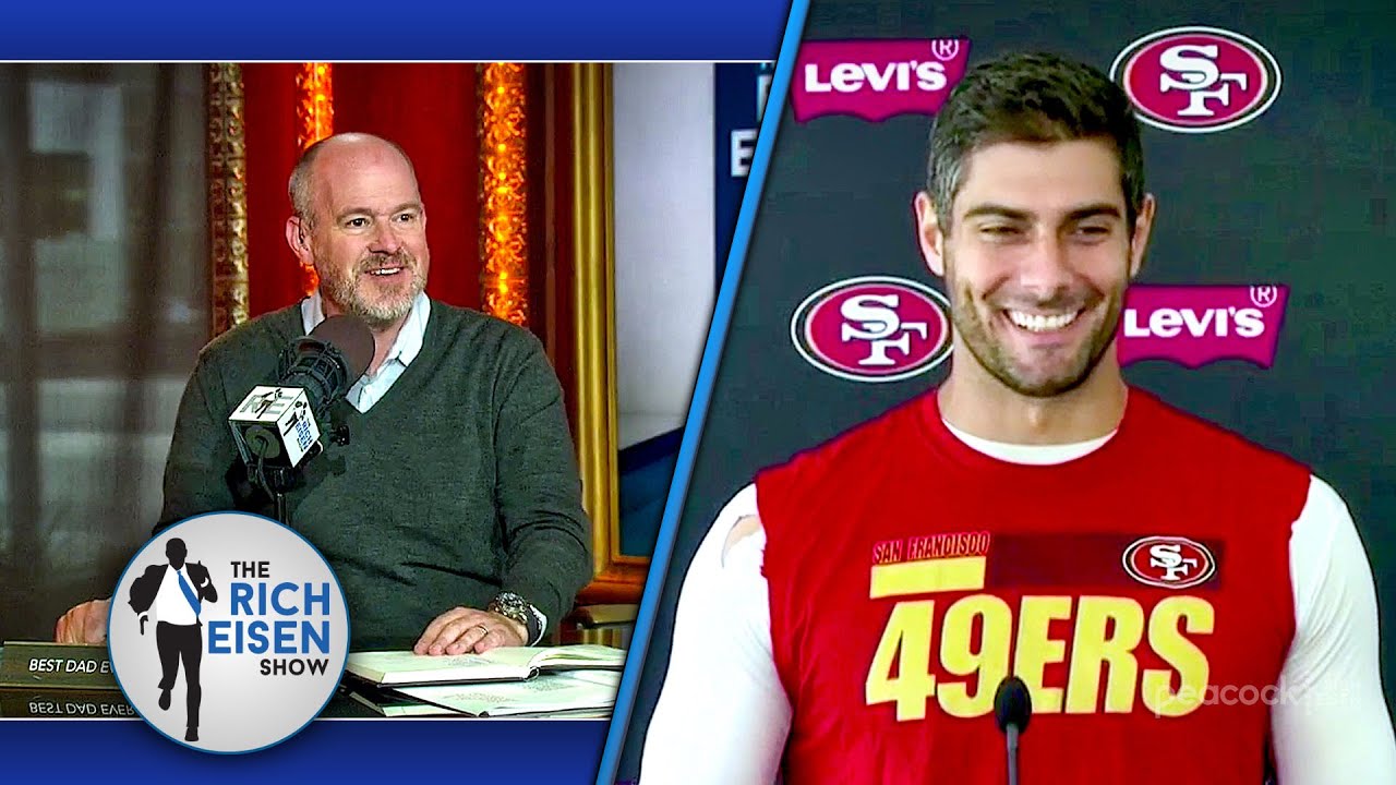 Does Jimmy Garoppolo Have the Worst Poker Face in the History of Poker Faces?? | The Rich Eisen Show