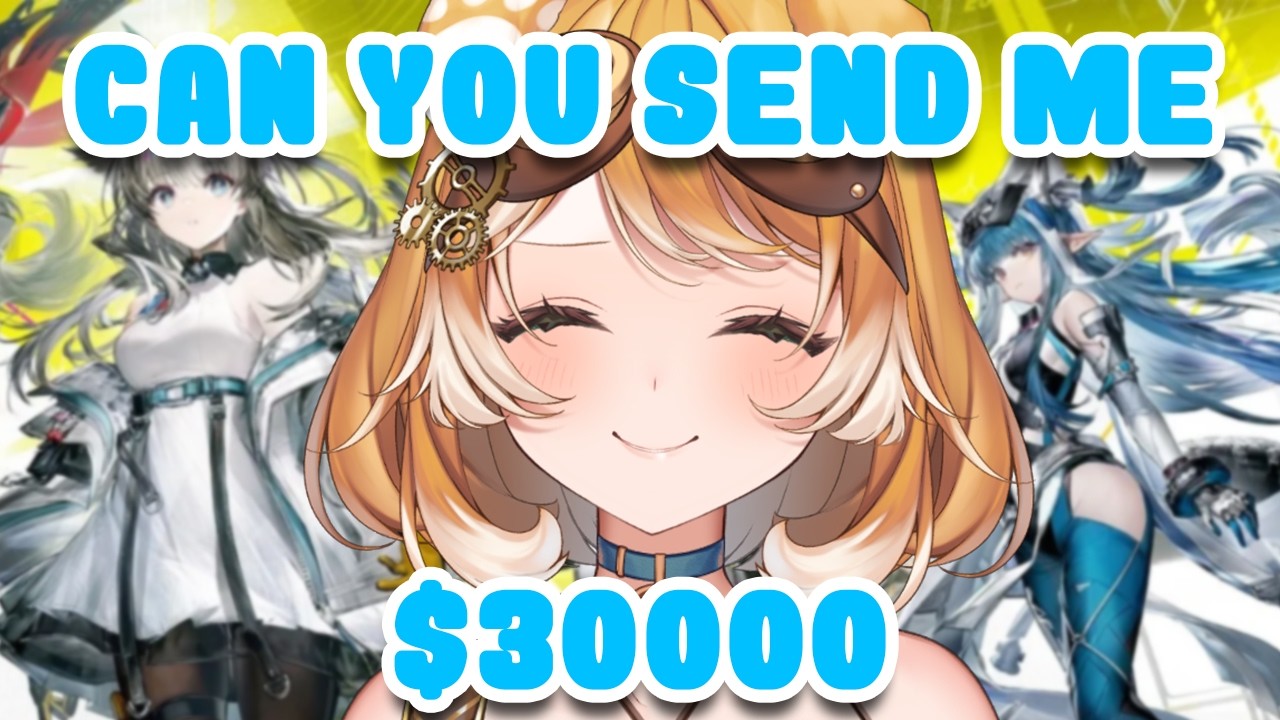 Can you send me 30k? 😇😘 Trying Arknights: Endfield for the 1ST TIME!【#BonnieBarkswell】