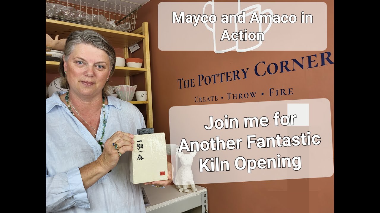 Glaze Kiln Opening:  More Amazing Pieces using Mayco & Amaco