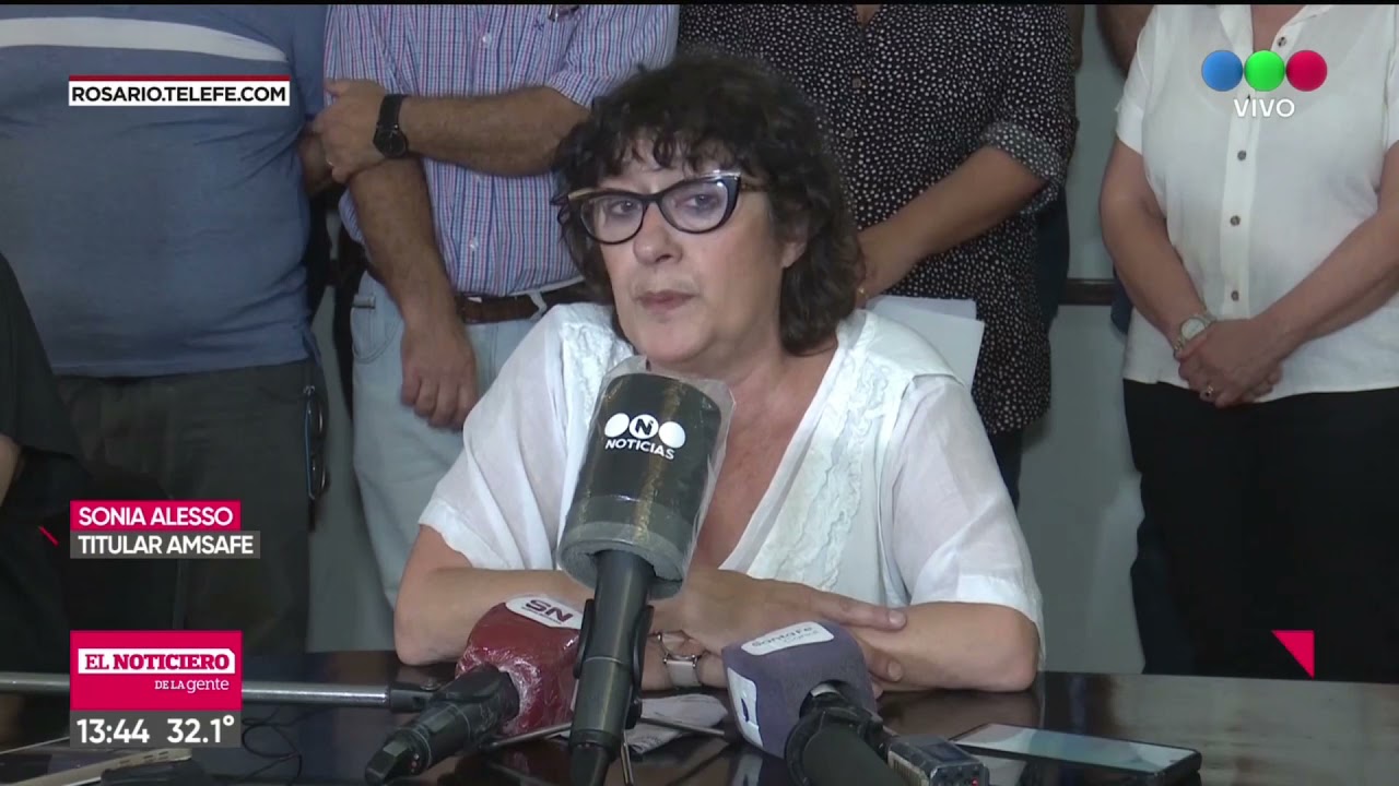 Crisis docente - Telefe Rosario