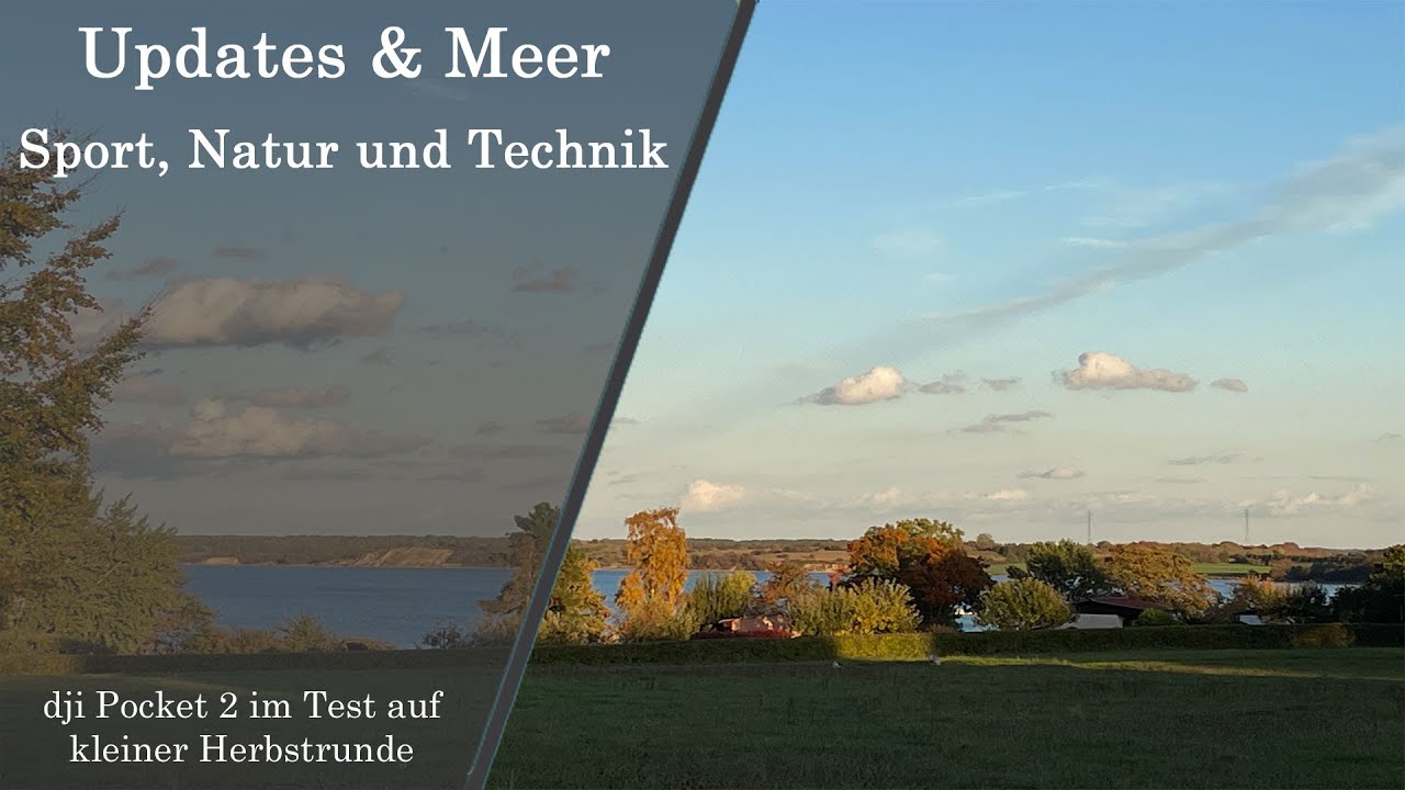 Updates ohne Ende! Marathon-Projekt,  dji Pocket 2 im Test und kleine Gravelbike Herbsttour