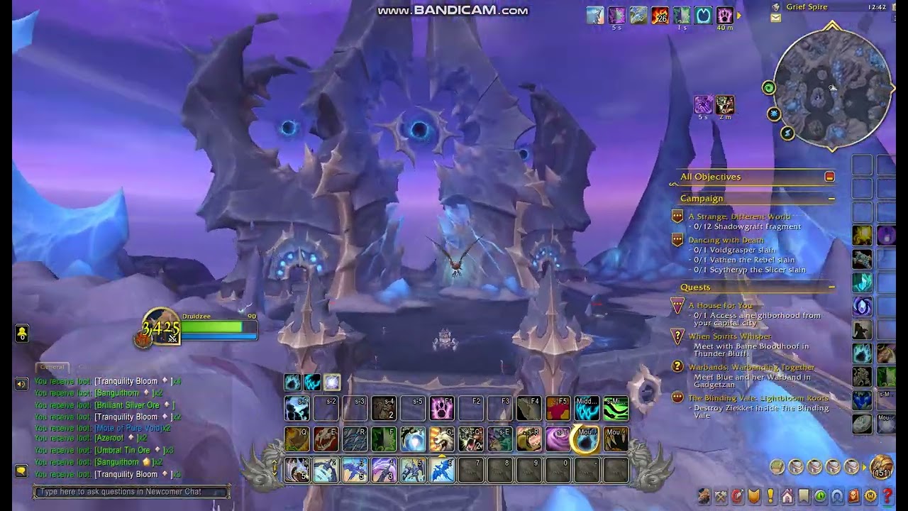 wow midnight farming  mining dan herbalist  #fbpro #wowmidnight #fyp #miningandherb
