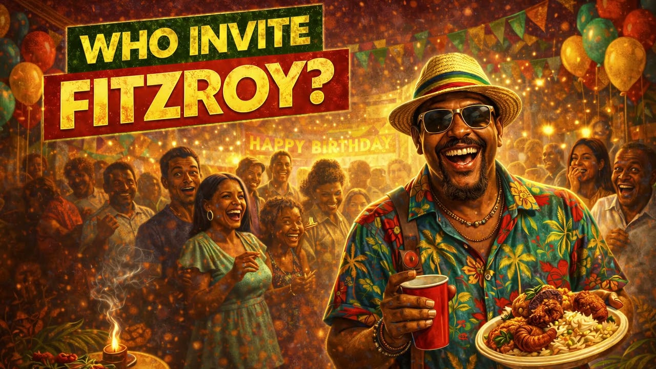 Who Invite Fitzroy? 😂 The Uninvited Guest | Reggae Comedy Song