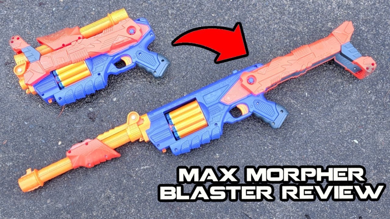 TRANSFORMING BEFORE YOUR EYES! Max Morpher Blaster Review | Walcom S7