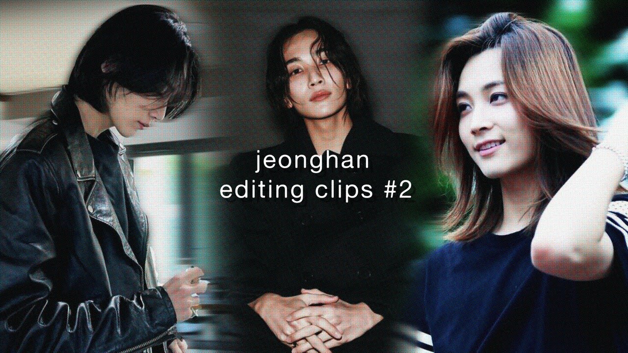 jeonghan clips for edits (long hair clips) / scenepack #2