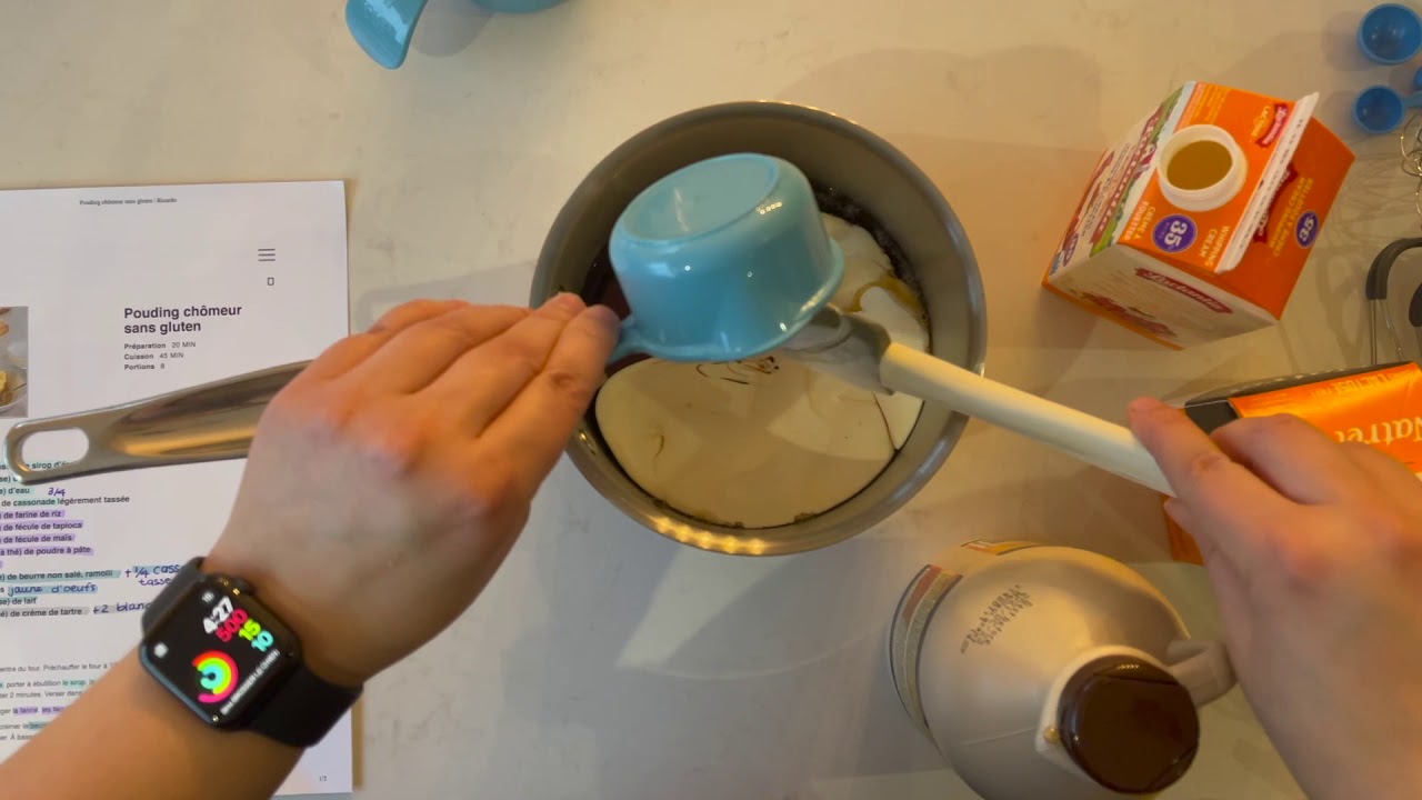 Pouding chomeur sans gluten - le sirop