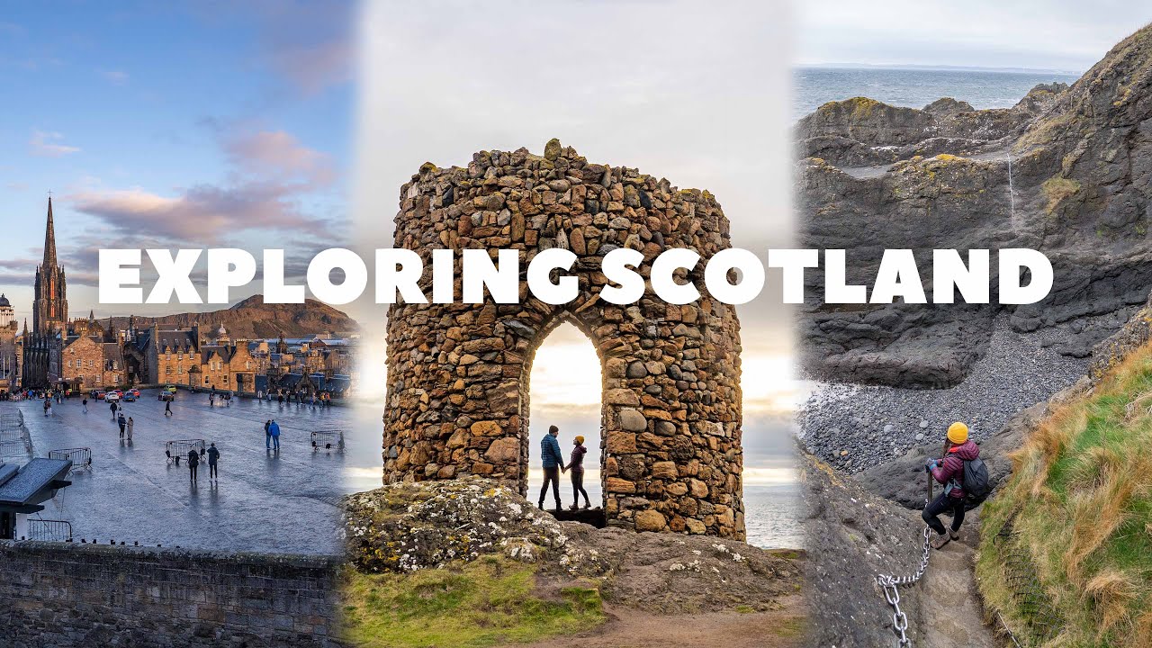 Elie Chain Walk, Arthur's Seat & Edinburgh Castle | Scotland