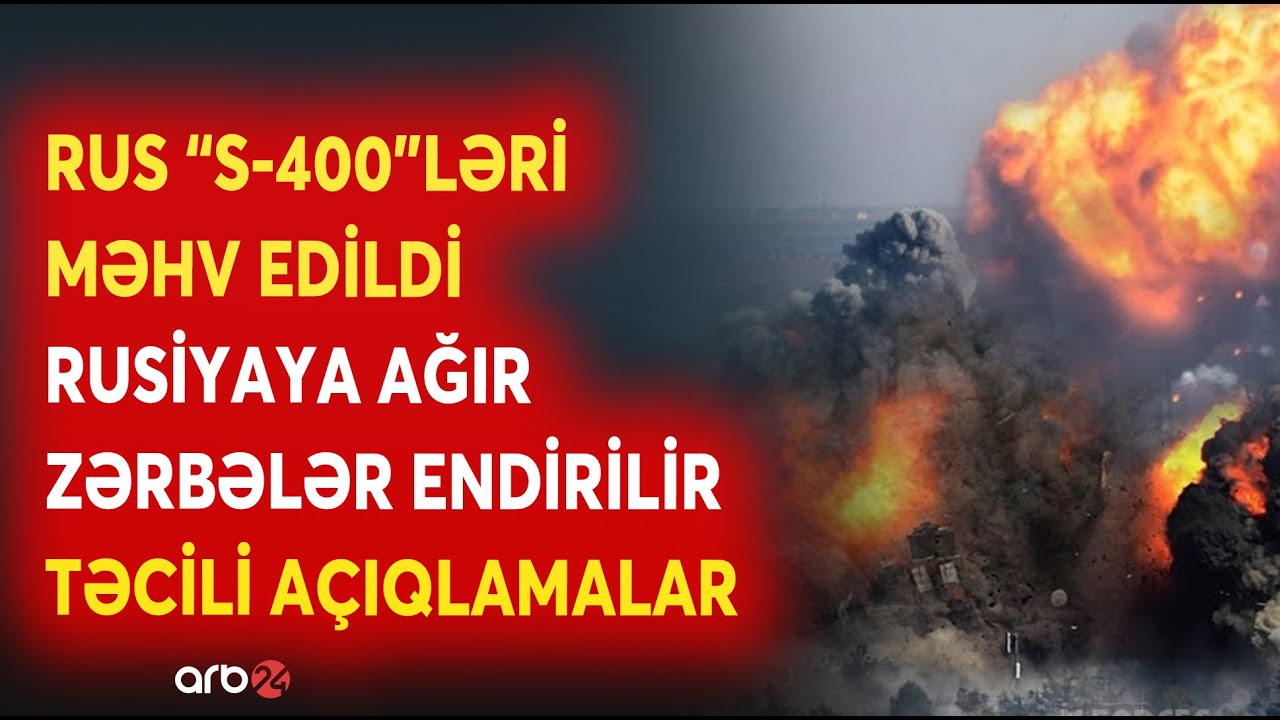 SON DƏQİQƏ! Rusiyada DƏHŞƏT YARADAN H&Uuml;CUM - Aerodromlar BOMBARDMAN EDİLDİ - NƏ BAŞ VERİR?