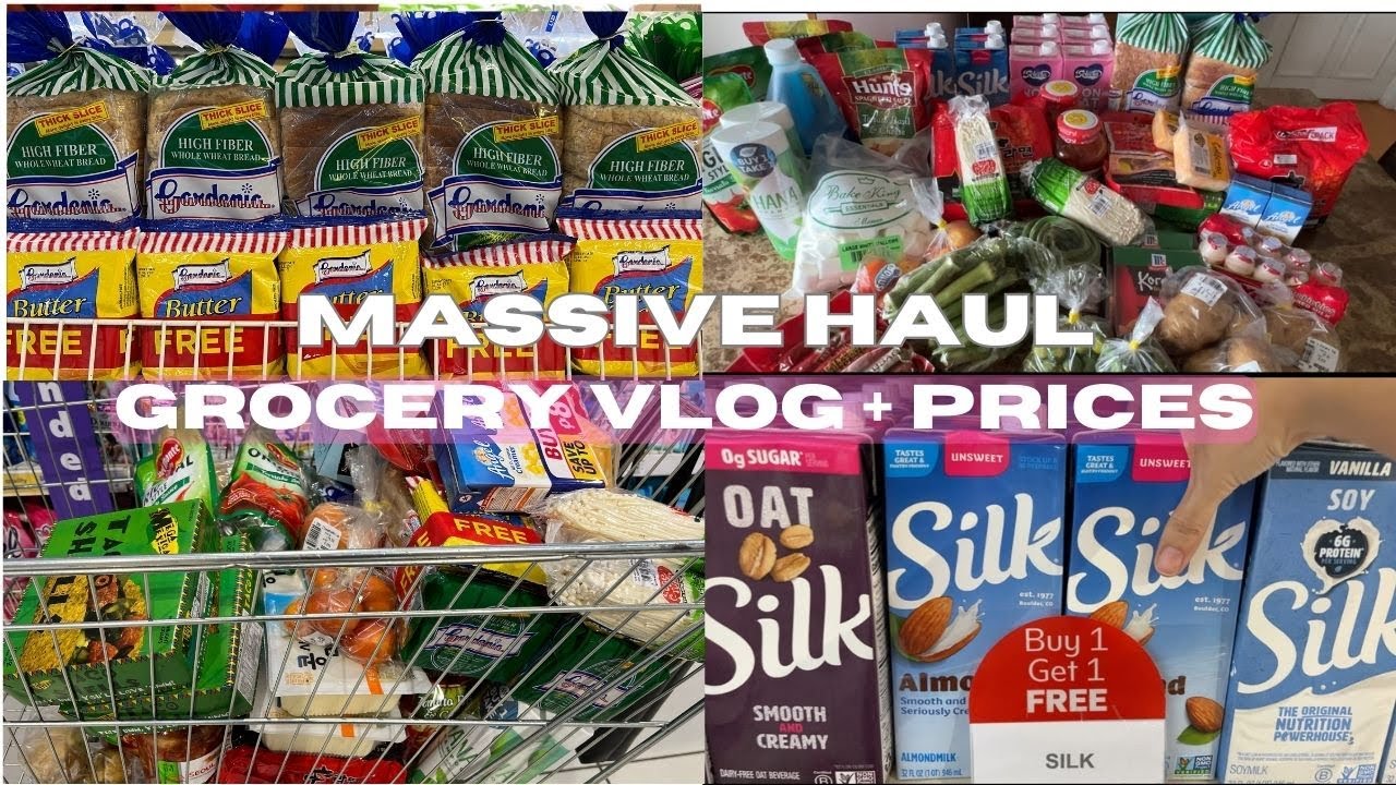 Grocery Vlog Ph | Realistic monthly grocery shopping haul + Prices | SM Supermarket  |Relaxing ASMR