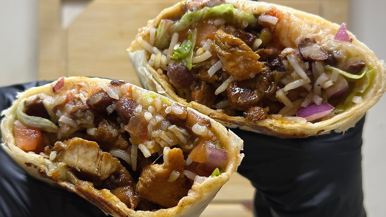 The Most Delicious Chicken Burrito You’ll Crave Every Day! // Dadına doymayacağınız toyuqlu burrito!
